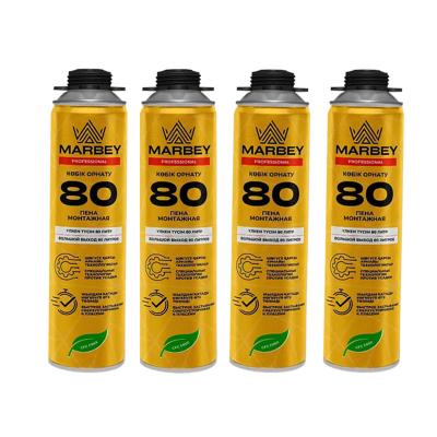 Flame Filling Spray Polyurethane Foam Sealant 750ml 500ml For Construction