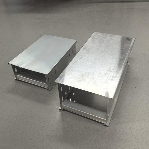 Anodizing Aluminum Cable Tray Wall Mounted Or Floor Mounted For Easy Installation