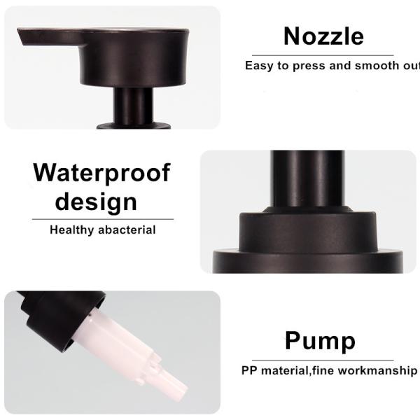 24/410 28/410 Plastic Lotion Pump Crystal Lotion Dispenser 2.5cc