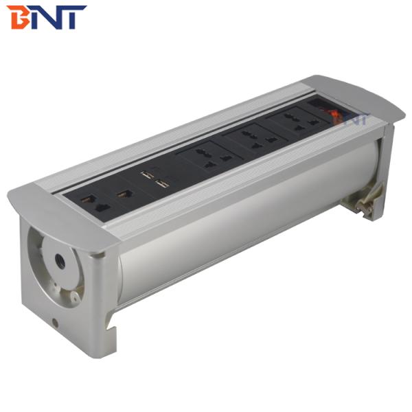 with three universal power automatic flip up socket used in high-tier office room MK1135