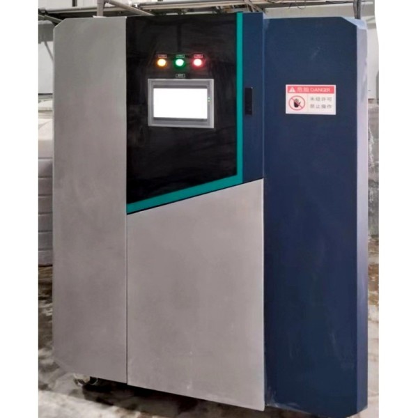 Electrochemical wastewater treatment equipment for the resource recovery of high-salinity wastewater.