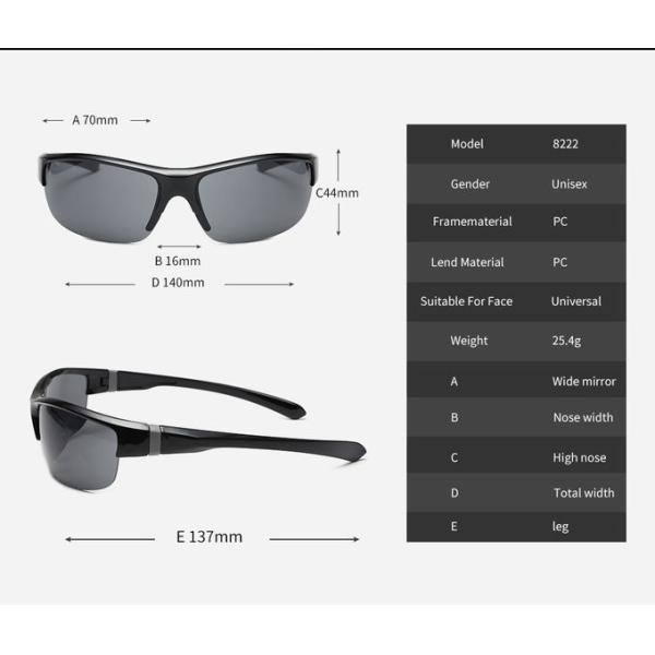 PC Lens UV Protection Sports Sunglasses Explosion Proof Riding Windproof Cycling Glasses