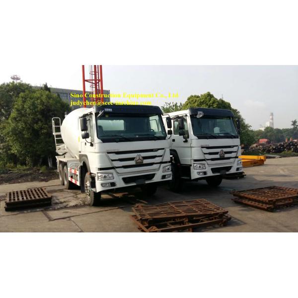 Тележка 371хп конкретного смесителя Уилера тележки 10 конкретного смесителя Синотрук ХОВО 9м3