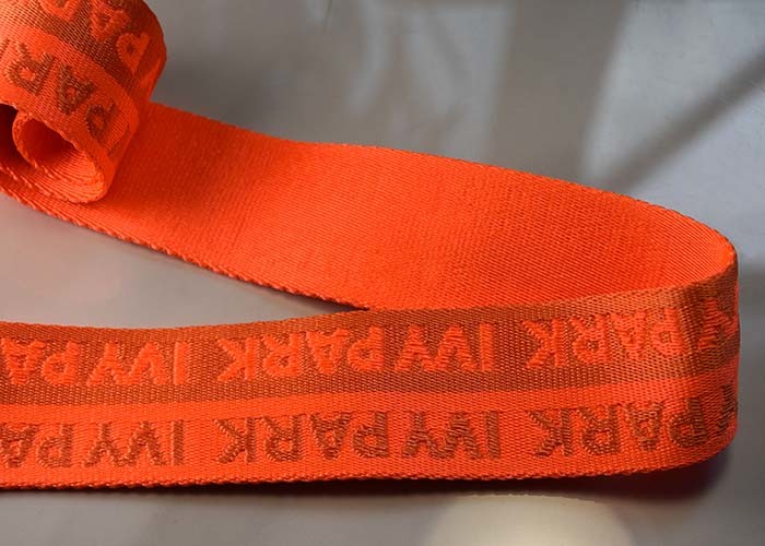 Подгонянная эластичная резиновая лента жаккарда 2 цветов используя полиэстер нейлона лайкра