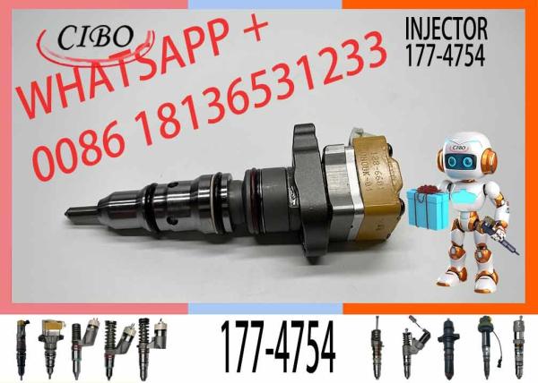 Reman shumat 10R-9237 177-4754 Injector 3126 3126B diesel fuel injector 1774754 for Excavator