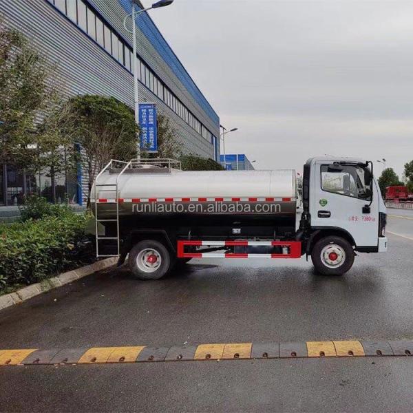 Factory DFAC DongFeng Fresh Milk Tanker Truck Milk Tank Truck