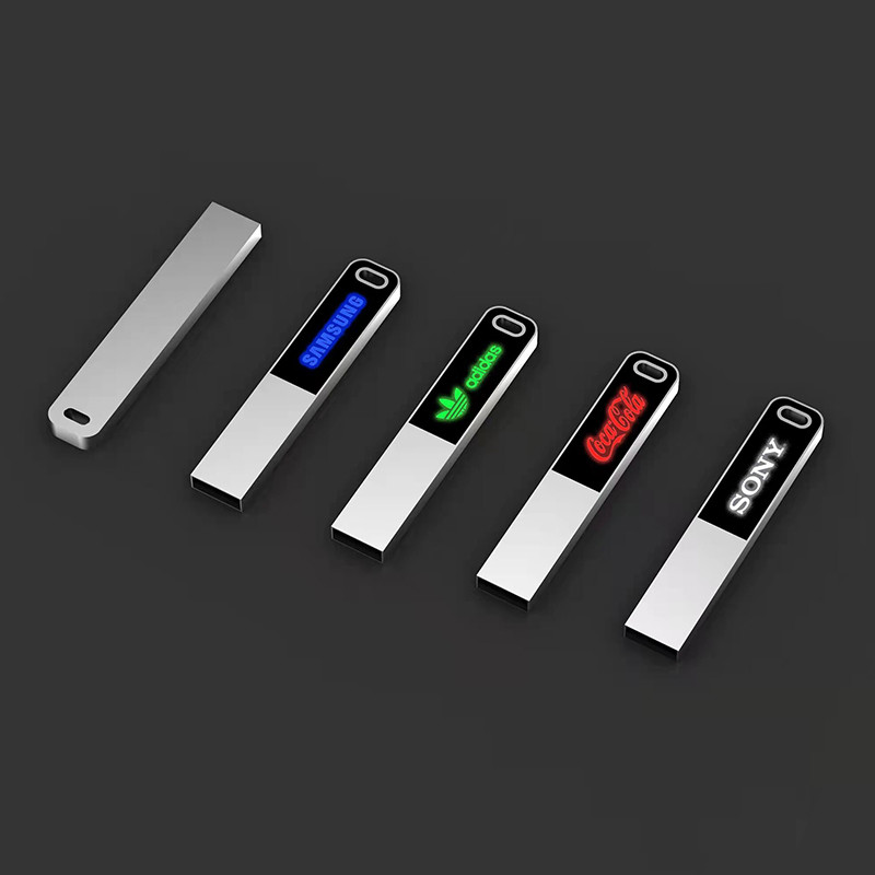 Логотип лазера Shinny память привода 2,0 Usb света СИД внезапные высококачественная полная
