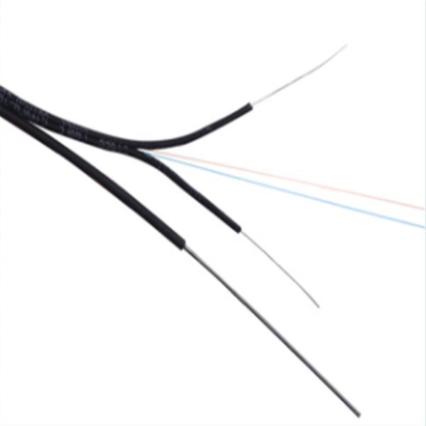 2 4 Cores Fiber Optic Drop Cable G657A1 G657A2 With LSZH Jacket Sheath