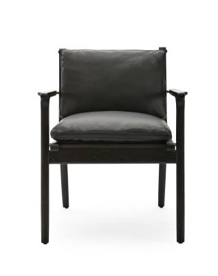 Indoor Office Rosewood Chair Stylish With 4 Legs and Backrest