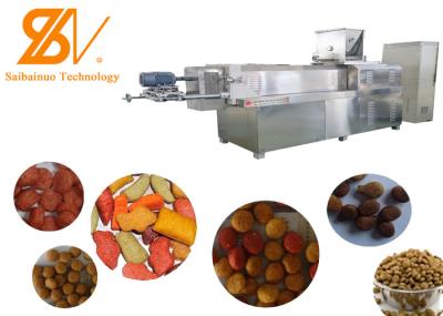 Máquina dos alimentos para animais de estimação da alimentação 160kg/h do camarão do inversor de ABB