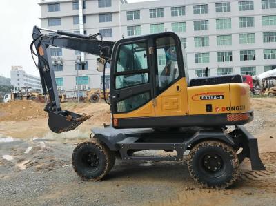 Xinyuan XY75W usou a máquina escavadora Equipment, 7T usou a máquina escavadora rodada