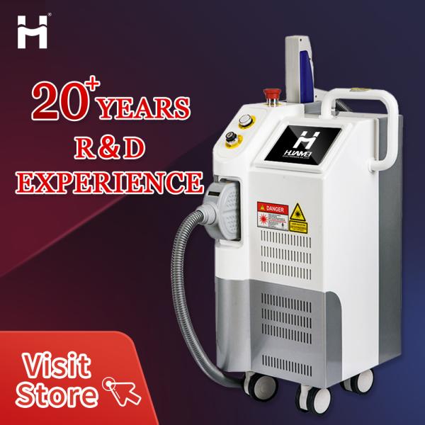 Q Switch ND YAG Laser Tattoo Removal Machine with 500 Thousand Shots and Software OEM