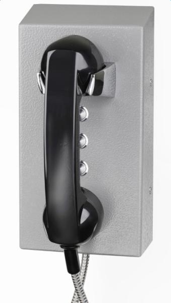 Telefone amarrado fixado na parede para a cozinha, impacto - telefone resistente da linha de apoio ao cliente para o bordo do navio