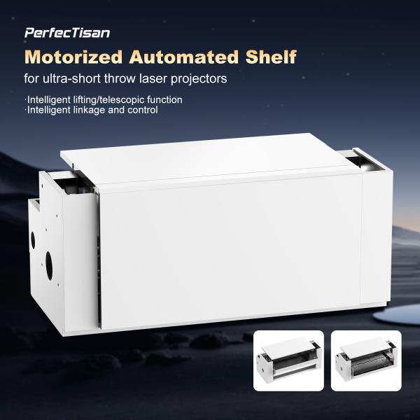 Smart Projector Cabinets White Ultra Short Throw Projector Stand OEM