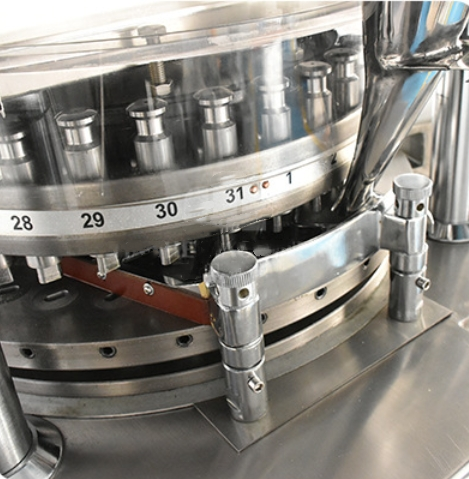 Máquina de compressão de comprimidos rotativa totalmente automática de dupla cor para bloco de lavagem de louça