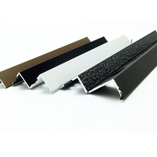 L Shape Aluminum Metal Ceramic Tile Edge Ridge Trims Profil Manufactures Aluminium Floor Dividing Line