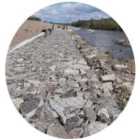 Caliente hexagonal bajo de la piedra de la malla de alambre 2x1x1 Gabion del hierro galvanizado