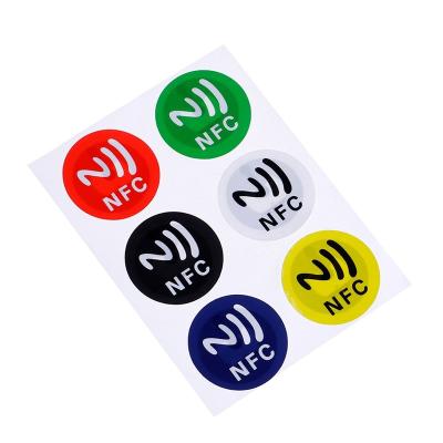Autocollants de NFC 215 de livre blanc de blanc