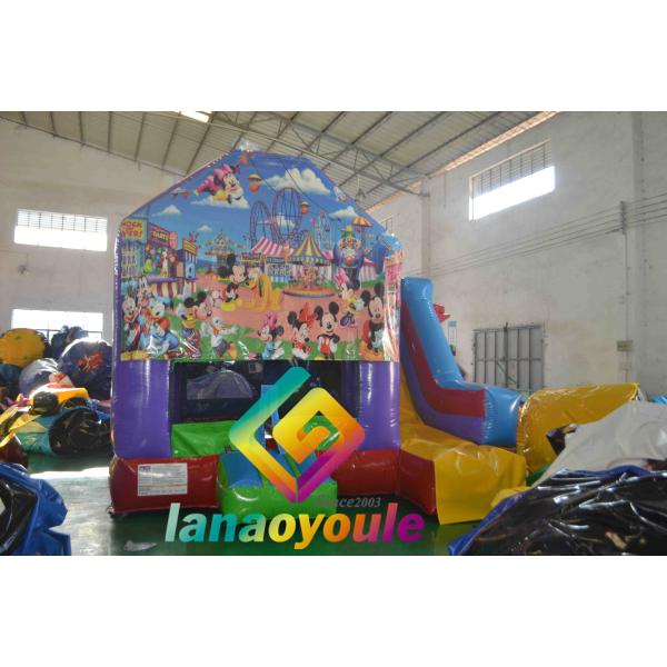 Swimming Pool Inflatable Play Park Bouncer House For Children