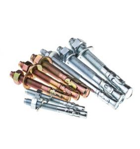 Le chromate M14 jaune sortilège lourd de cale concrète de 3/8 pouce boulonne l