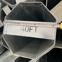 Poteaux en acier galvanisé à chaud Q355B