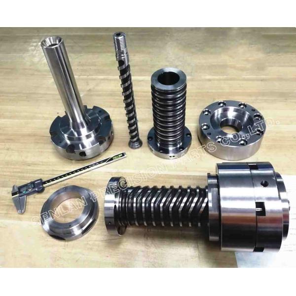 Custom SKD61 Plastic Mould Parts with 48-52HRC Hardness and 0.005mm Tolerance for Thread Cap Mold