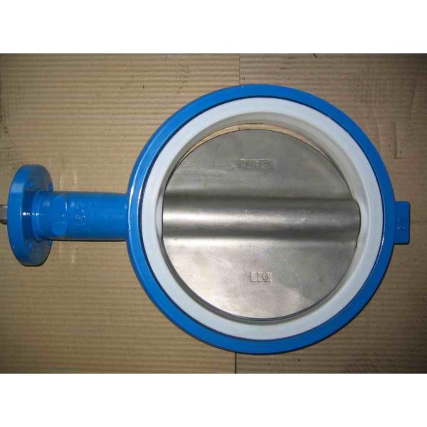 API 609 / ISO 5752 / BS5155 Standard One Shaft Without Pin Type Wafer Butterfly Valve