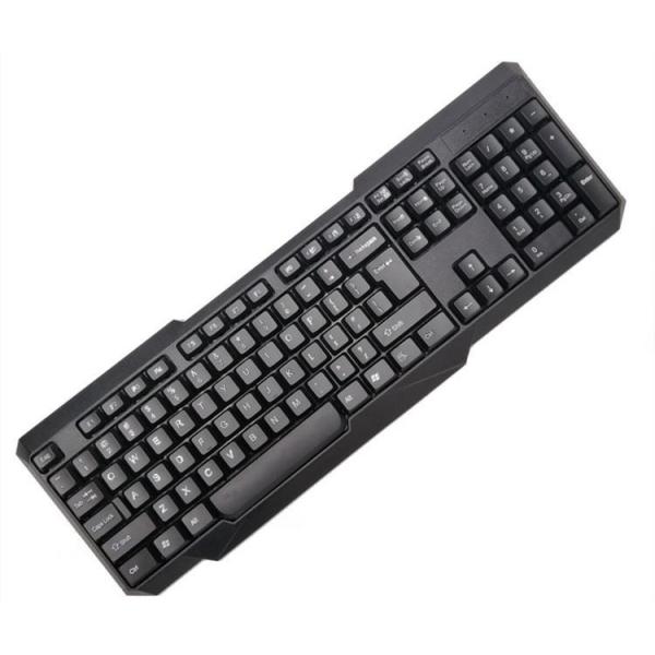 Wireless Keyboard Kit 2.4G USB Keyboard for Laptop or Computer - Full Size Keyboard with Numeric Keypad