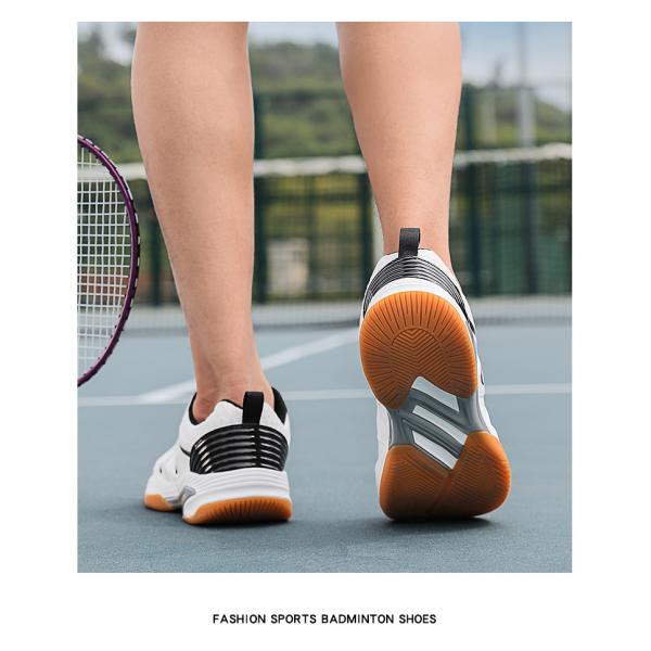 Custom Tennis Shoes Badminton Shoes With Anti-Slip Feature Fashion Design In Large Size 46 47 Outdoor Wearing