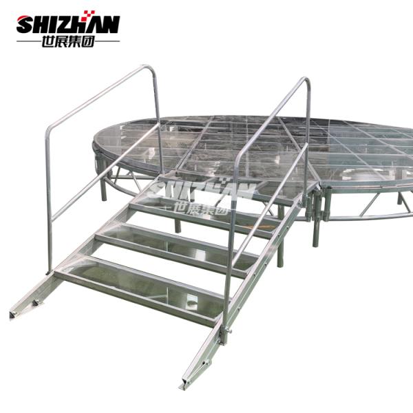 этап цветка свадьбы лотоса концерта 290*290mm квадратный