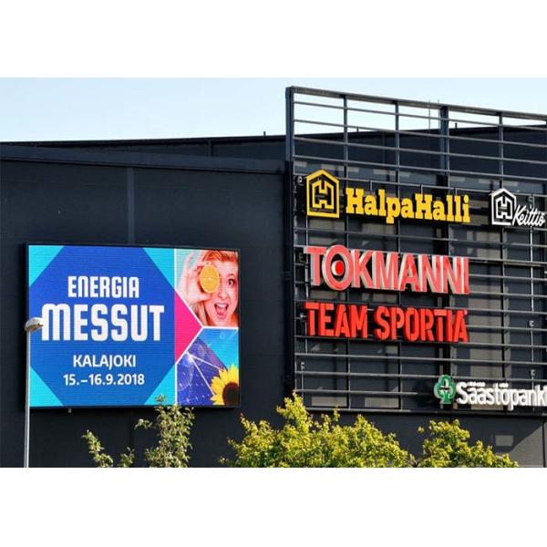 Outdoor Front Service LED Display Flip Front Open Panel Wall Mounted Billboard