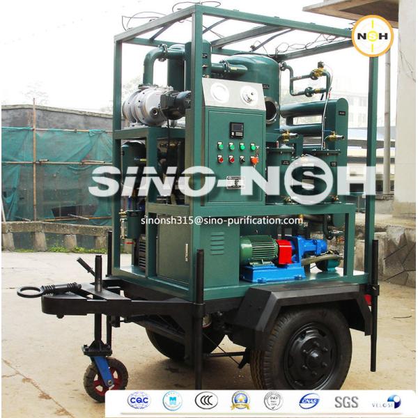 500KV Transformer Oil Regeneration Machine 1800L/H For Dehydration