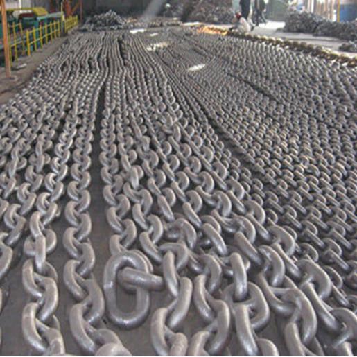 100mm Galvanized High Strength Alloy Steel Stud Link Boat Anchor Chains