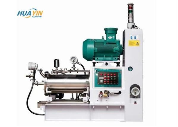250L Wear Resisting Steel Wet Grinding Horizontal Agitator Bead Mill for massive slurry processing