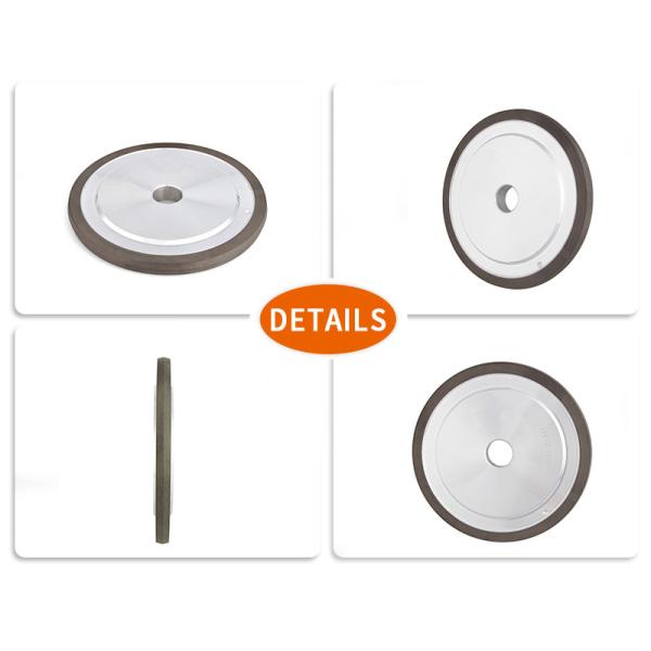 V - Cut Sintered Diamond Wheels For Tools Sharpening / Tungsten Carbide / Glass