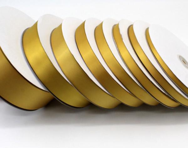 Golden high-density ribbon, colorful ribbon, home textile, fresh flower strap