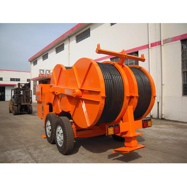 Diesel 77kw 103hp Hydraulic Tensioner Machine Max Tension 4x50 (2x100) KN
