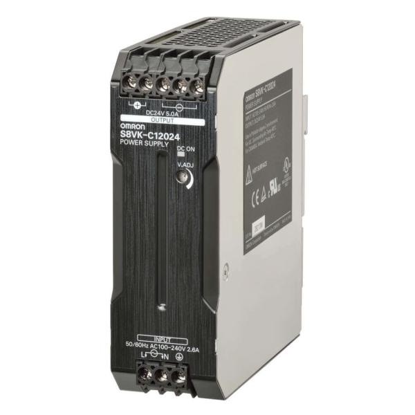 OMRON S8VK-C06024 AC-DC Power Supply 24V 2.5A 85-264V Enclosed DIN Rail 60W S8VK Series
