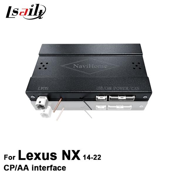 Интерфейс Lsailt Lexus CarPlay для NX NX200T, NX300h 2016-2022 с системой Linux, связью зеркала