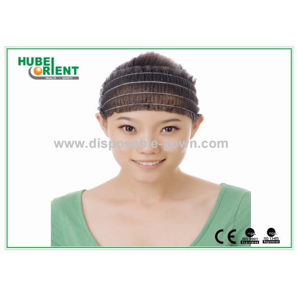 Белый Не-сплетенный эластичный устранимый латекс диапазона волос/главных диапазона свободный