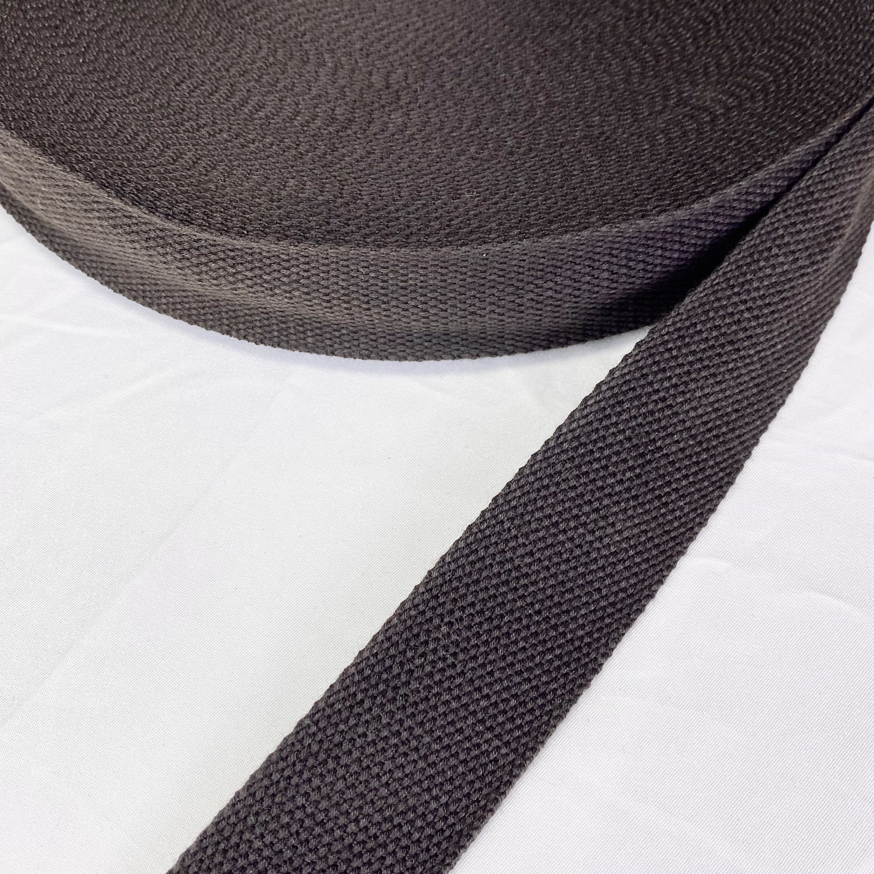 Soft bead Polyester-cotton webbing in a variety of colors Dupont Tote bag strap Textiles