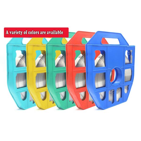 Длина 30м/50м Горячая продажа SS 201/304 Пластиковая коробка Регулируемая лента из нержавеющей стали