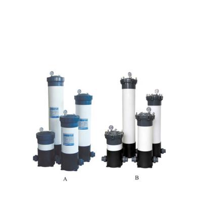 3-5 alojamento de filtro do PVC da capacidade dos elementos para o tratamento de esgotos de galvanização da fábrica