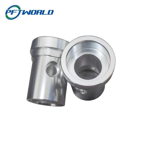 El titanio de torneado de aluminio de anodización de las piezas del CNC que muele cubre con cinc la superficie que platea