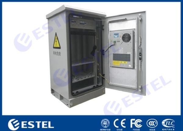 Único sistema de refrigeração galvanizado do permutador de calor da montagem em rack da parede cerco exterior