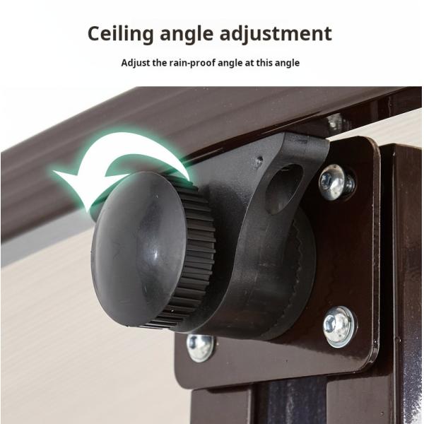 Outdoor Leisure PE Rattan 3 Person Steel Porch Swing With Canopy