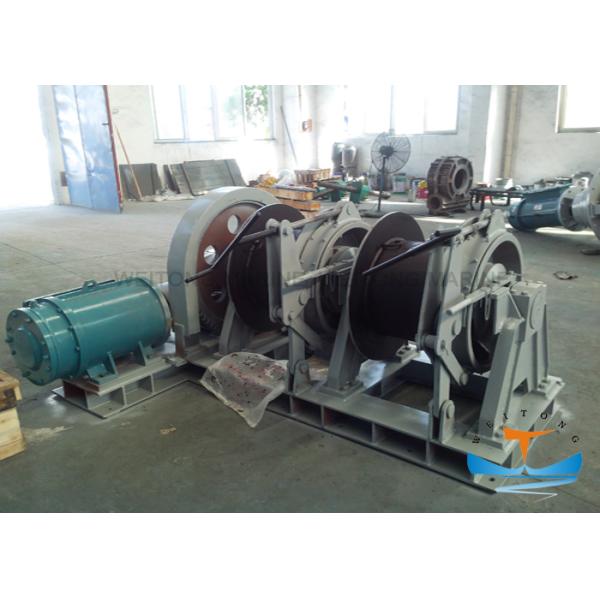 Double Drum Marine Electric Winch 150kn Φ 32mm Perfect Erosion Resistance