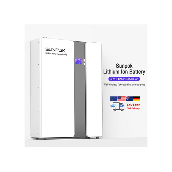 Ion lithium à haute performance avec une durée de vie de 20 ans et une tension