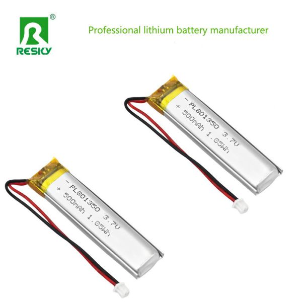 3.7V 500mAh Rechargeable Lithium Polymer Battery Cell for Electric Toothbrush and Beauty Devices