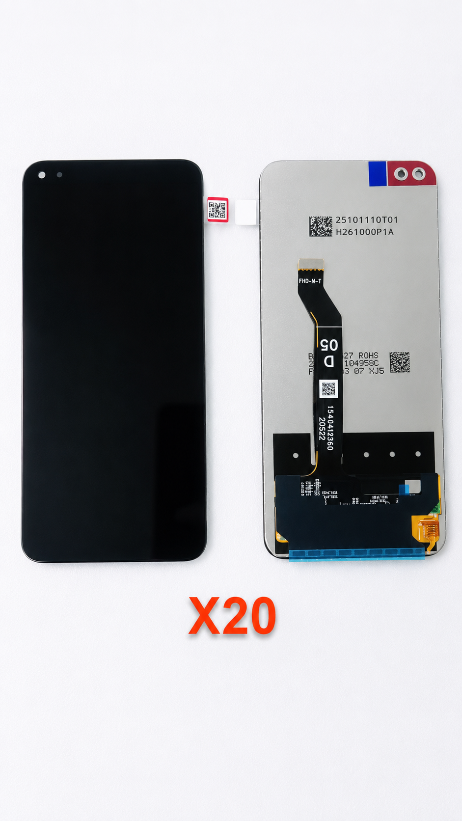 Honor X20 Phone LCD Display 2376x1080 Phone Display Replacement 6.67 Inch
